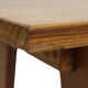 Vintage Solid Teak Wooden Side Table Plant Table Sixties