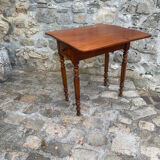 Napoleon 3 mahogany side table