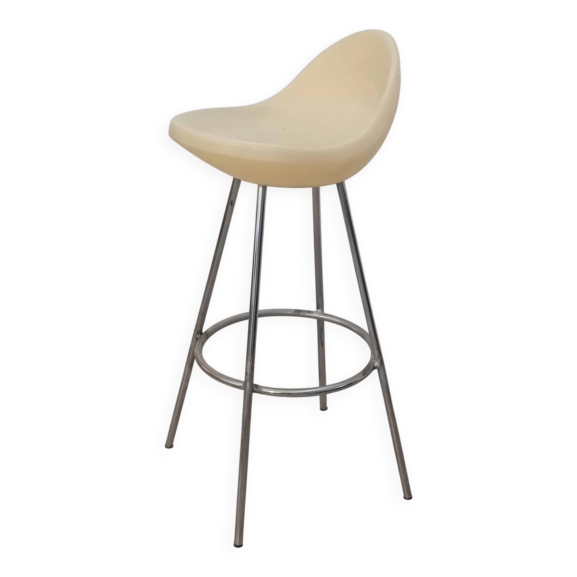 Tabouret de Bar par Roberto Foschia pour MIDJ 1970s Édition Originale