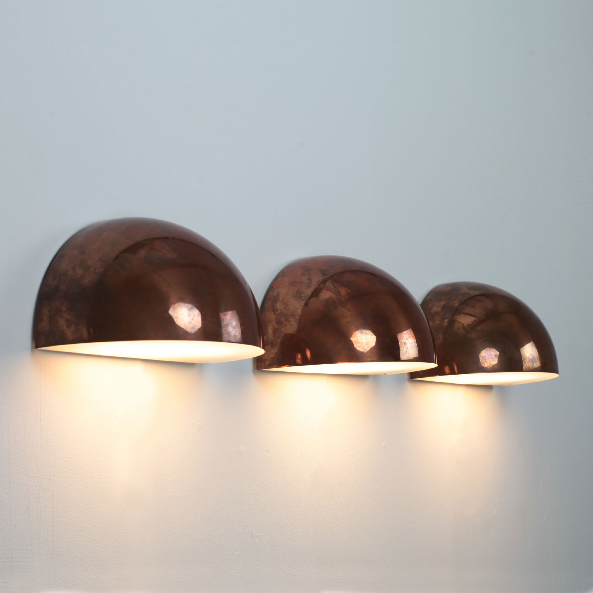 Brass wall light Quarto by Claus Bonderup and Torsten Thorup 3 disposed