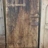 18th century studded chestnut door