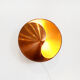 Yin Yang rare copper wall lamp from RAAK type C1636