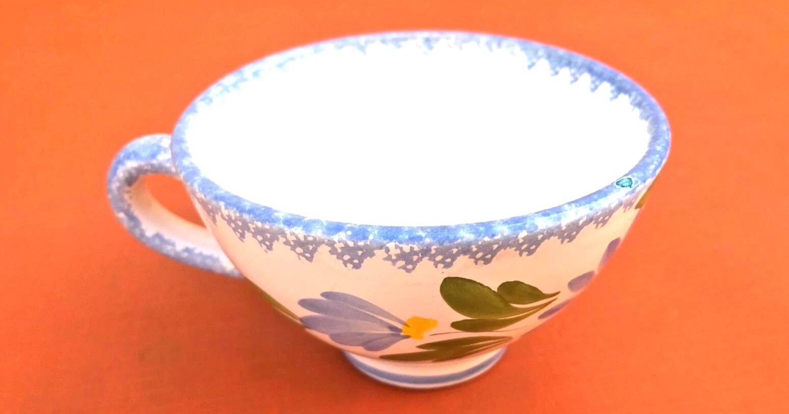 Cider bowl mug Quimper Keraluc France