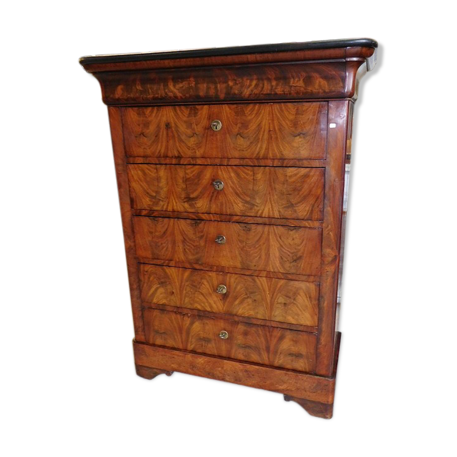 Chiffonnier Louis Philippe en acajou du XIX ème siecle