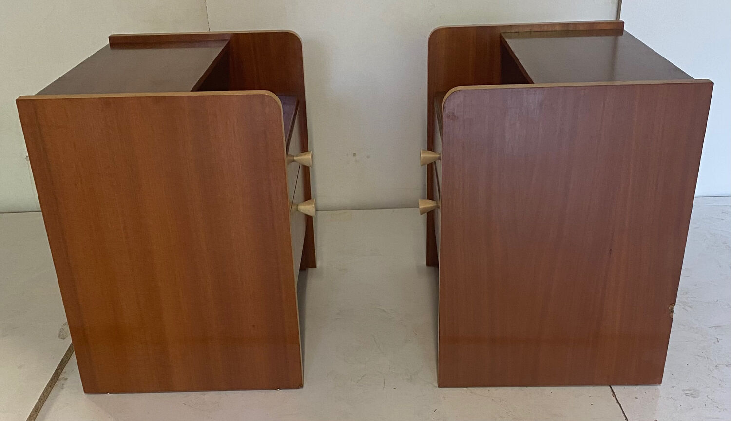 Vintage bed and bedside tables from 1957