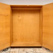 Two-door wardrobe by Mojmír Požár for UP Závody, Czechoslovakia, 1960s.