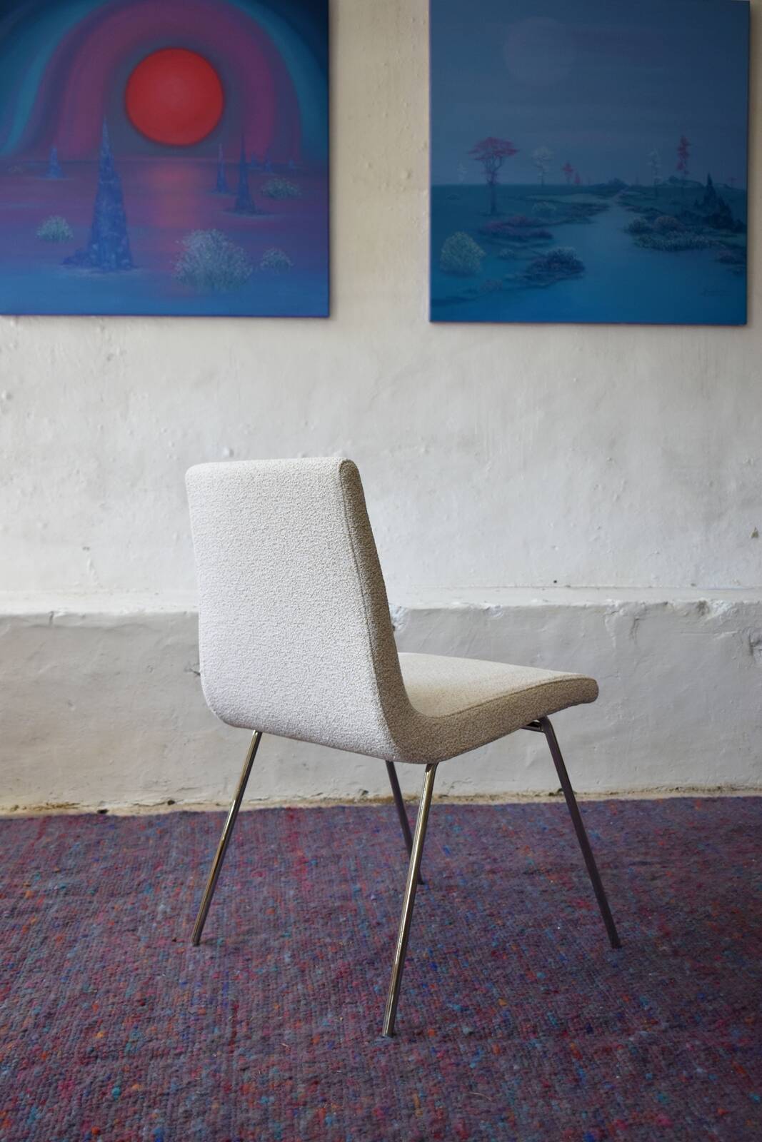 Set of 6 Ligne Roset TV Dining Chairs by Pierre Paulin