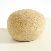Original 1970s moon rock table lamp by André Cazenave for Tecta