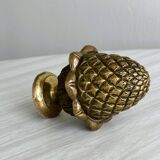 Vintage brass stair ball