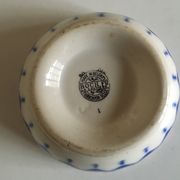 Set de 3 bols de faience terre de fer début 20