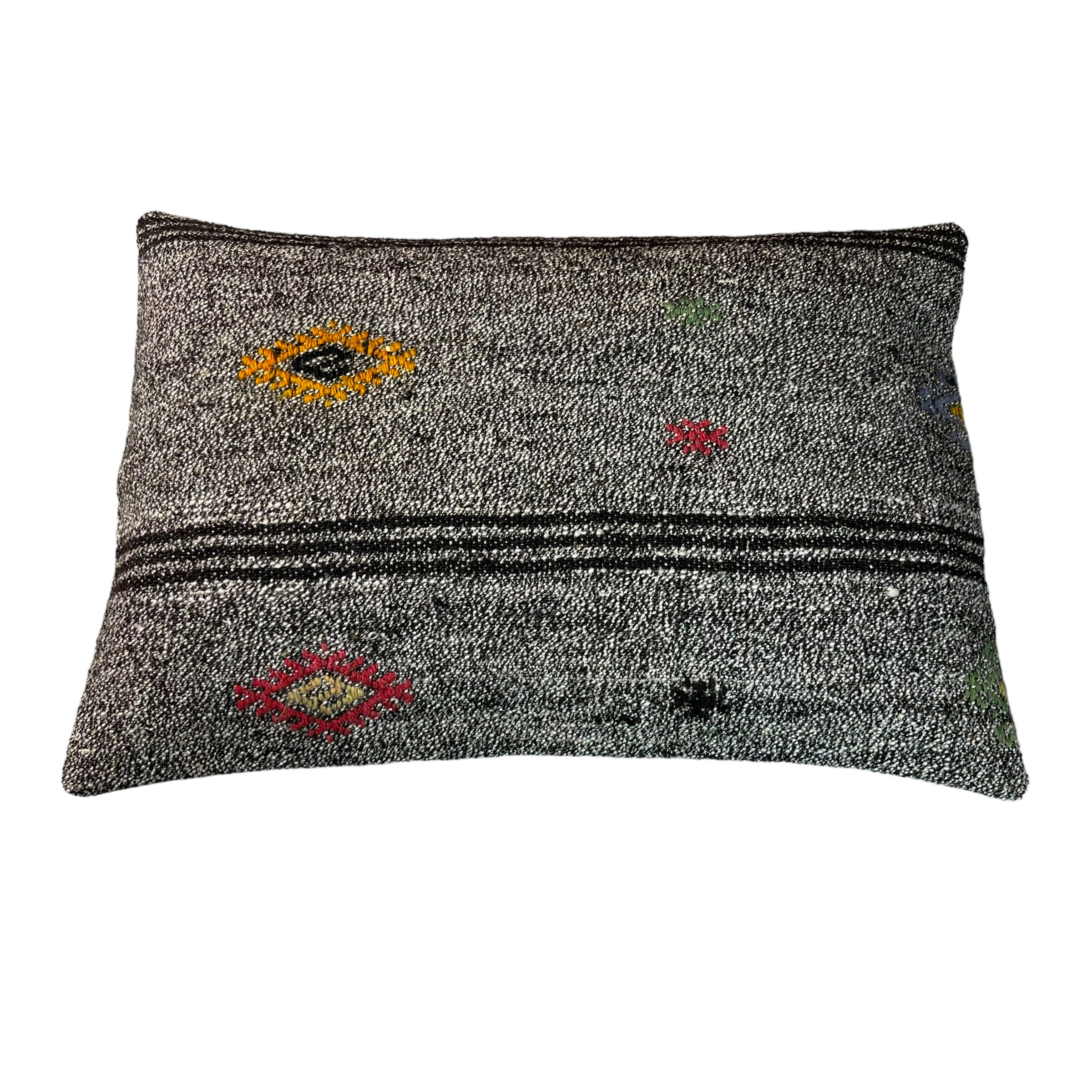 Vintage turkish handmade kilim cushion cover