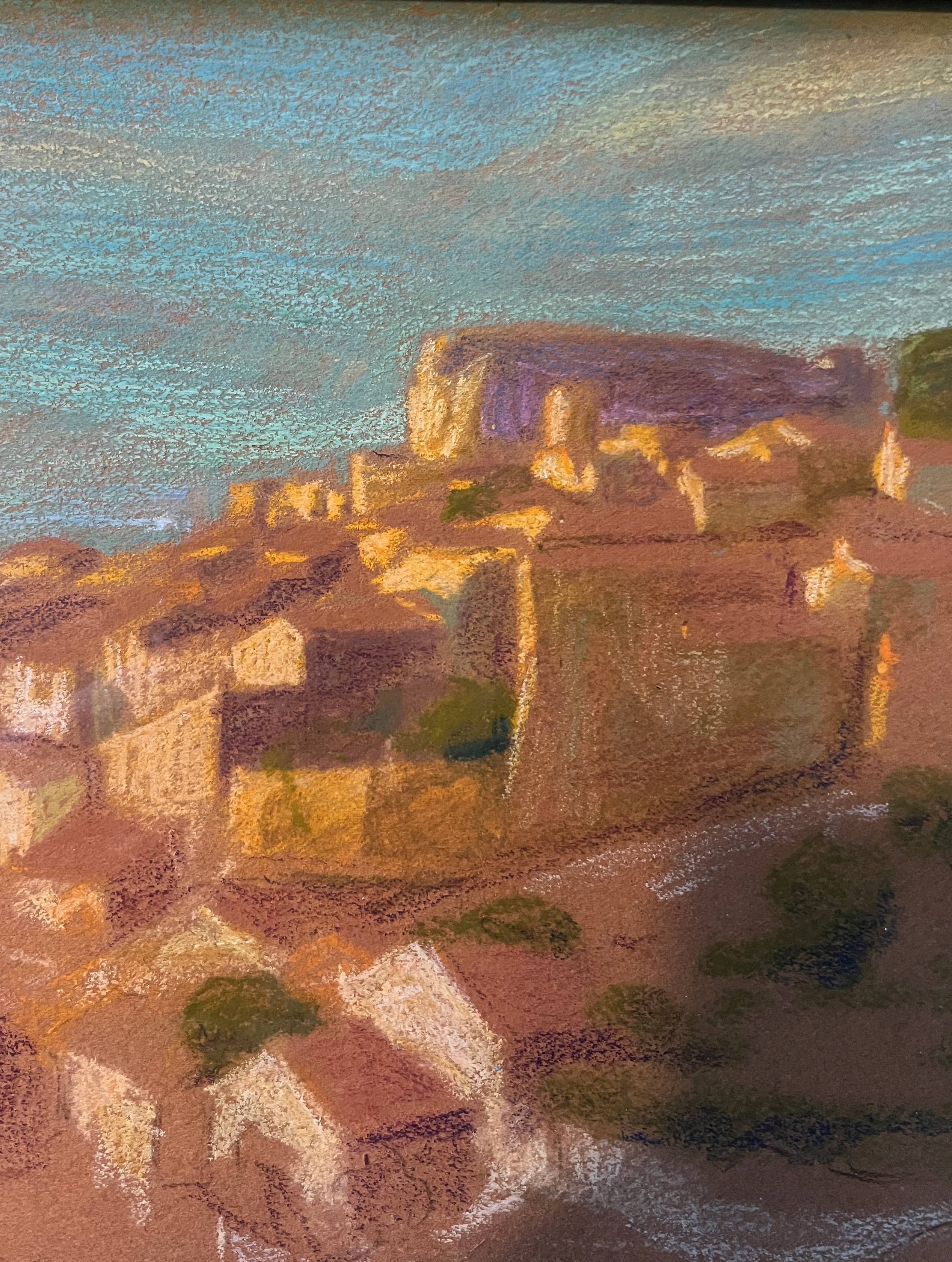 Painting attr. Ed. Pannetier "Landscape of Algeria" Orientalist