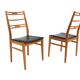 Set de 2 chaises scandinave en chêne, Suède, 1970