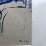 Nude watercolor by Pierre Vallet