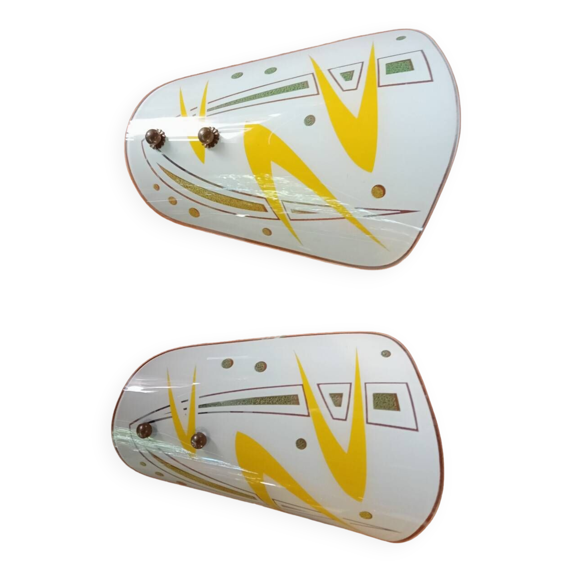 Pair of Art Deco wall lights