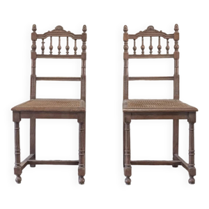 chaises en bois de style - henri