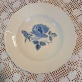 6 mismatched antique soup plates