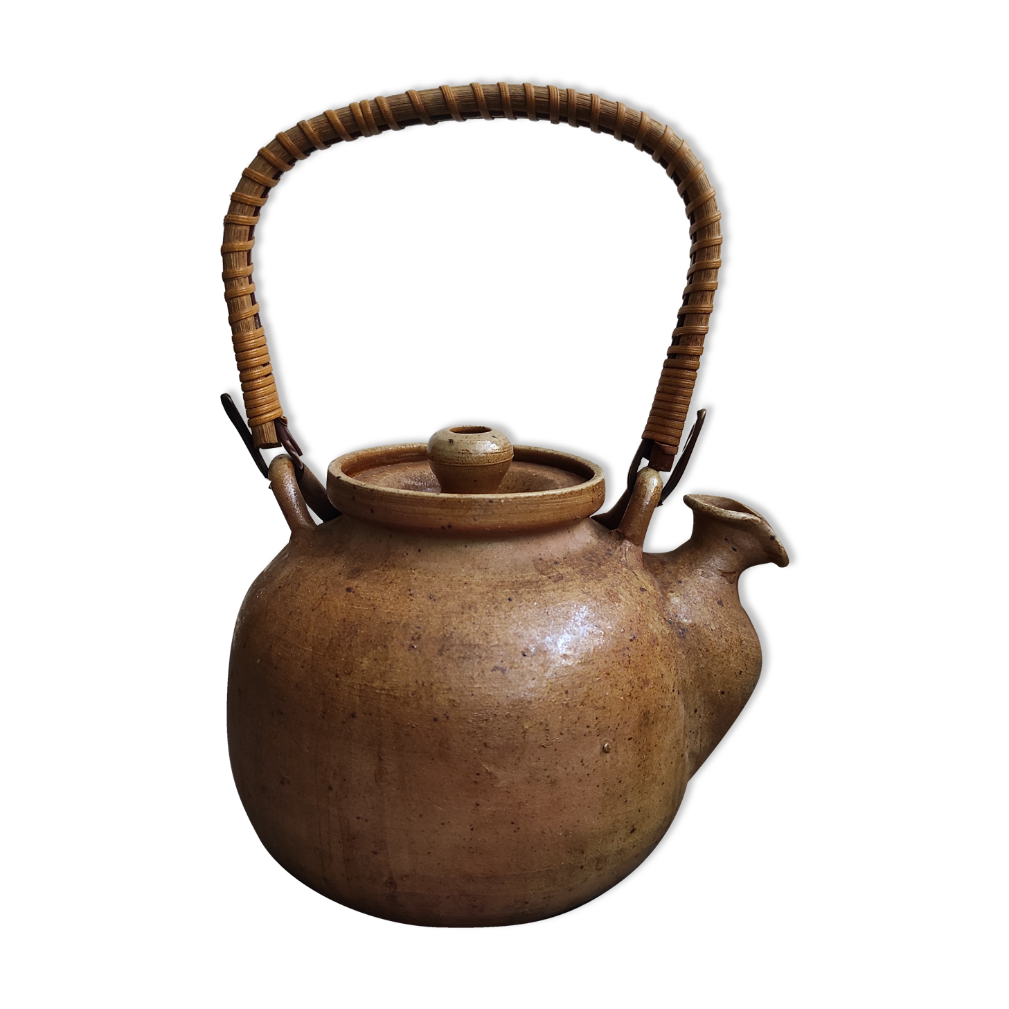Vintage sandstone teapot