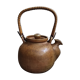 Vintage sandstone teapot