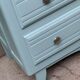 Commode Art déco bleu/vert grisé