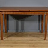Table à rallonges Scandinave en Teck – 1960