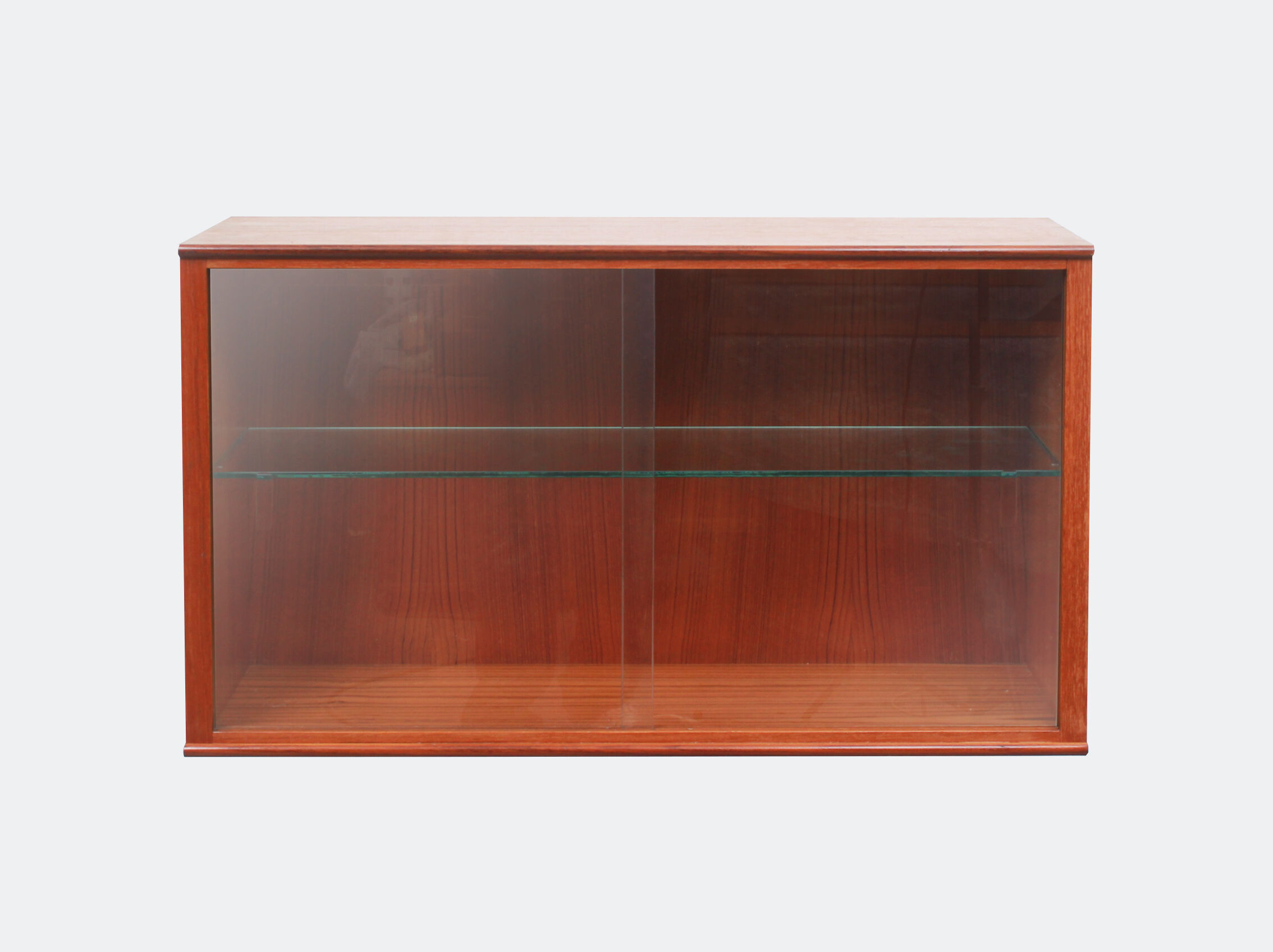 1960s showcase in teak