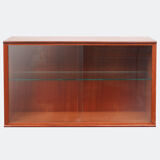 1960s showcase in teak