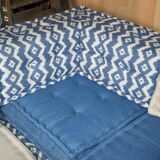 ROCHE BOBOIS Canapé Modulaire Kenzo Mah Jong 11 pièces Hans Hopfer