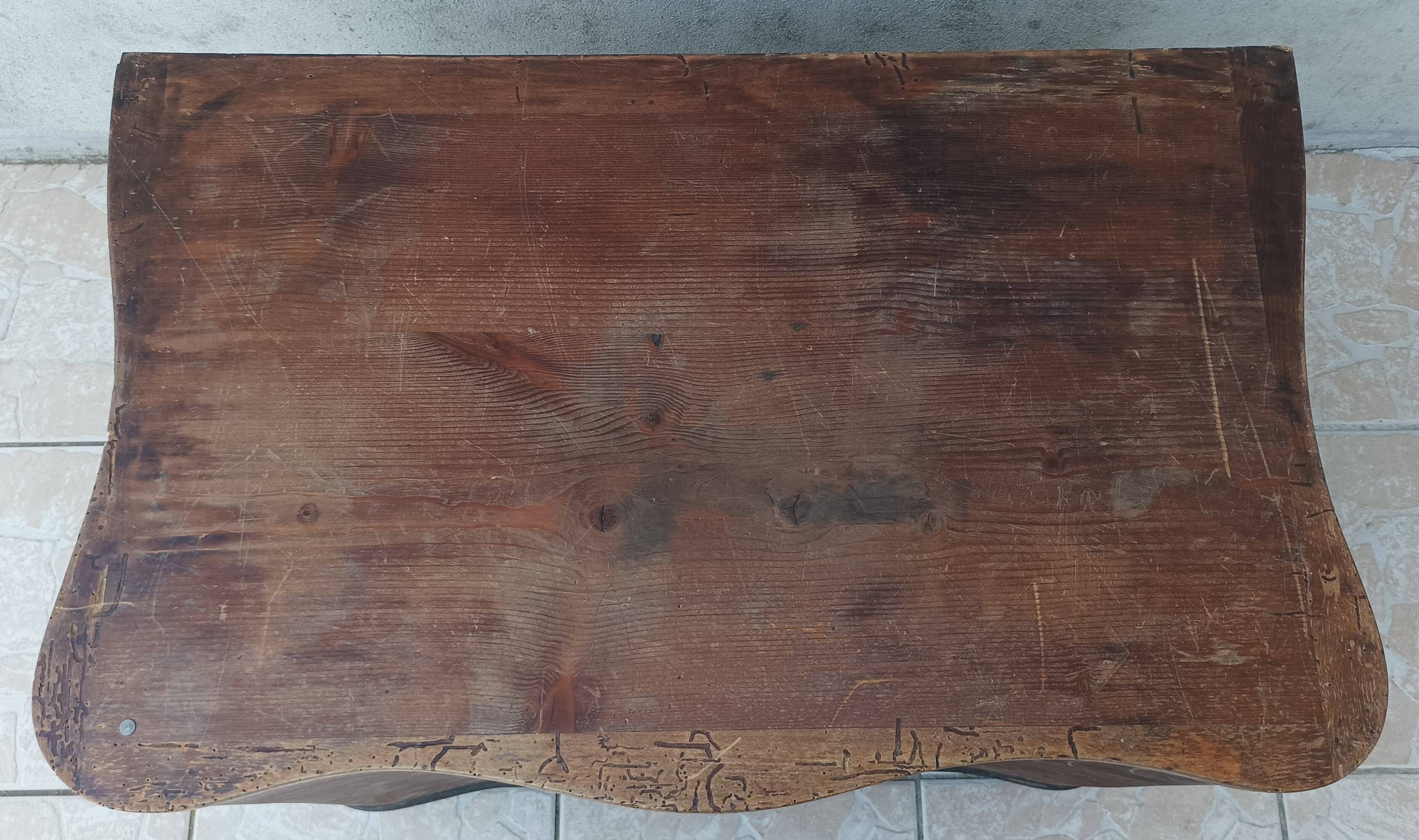 Old pine chest