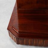 French Art Deco Side Table in Wood, circa 1920