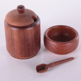 Vintage teak set, Denmark 1960s