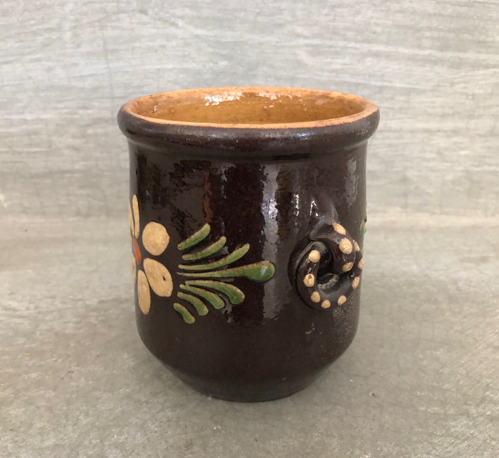 Alsatian stoneware pot