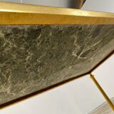Marble and bronze coffee table 1960