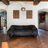 “Flou flou” sofa by Ligne Roset by De Pas, D Urbino, Lomazzi, vintage 80s