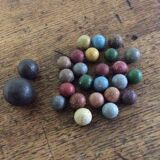 Vintage clay beads