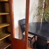 Louis Philippe style mahogany display cabinet