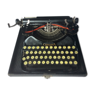Portable old CORONA typewriter -1930