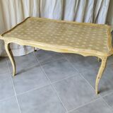 Patinated coffee table