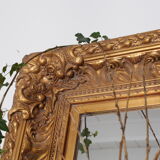 Old gilded mirror
