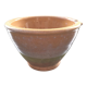 Glazed terracotta salad bowl