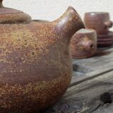 13 piece stoneware coffee/tea set