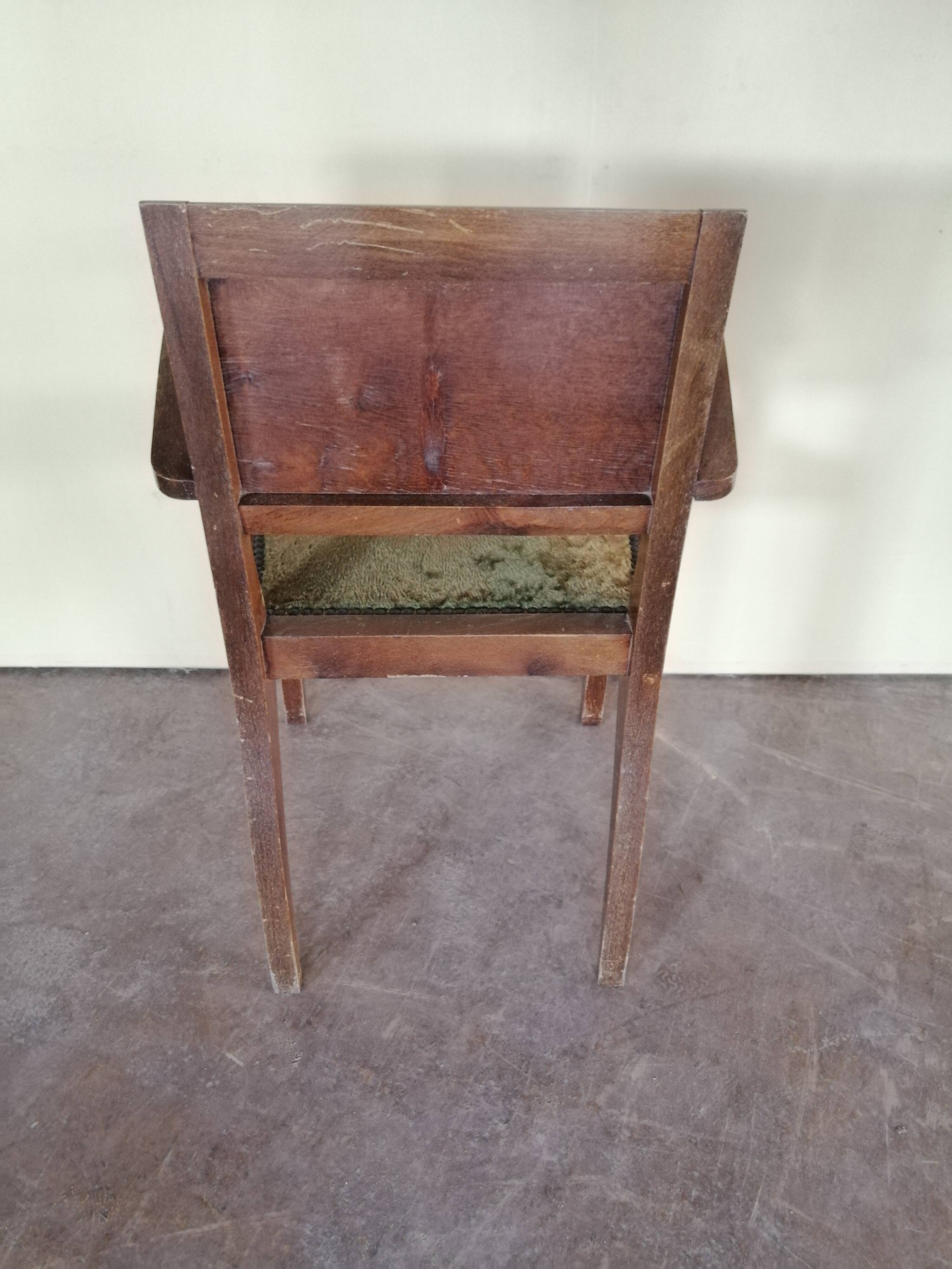 Bridge armchair year 50