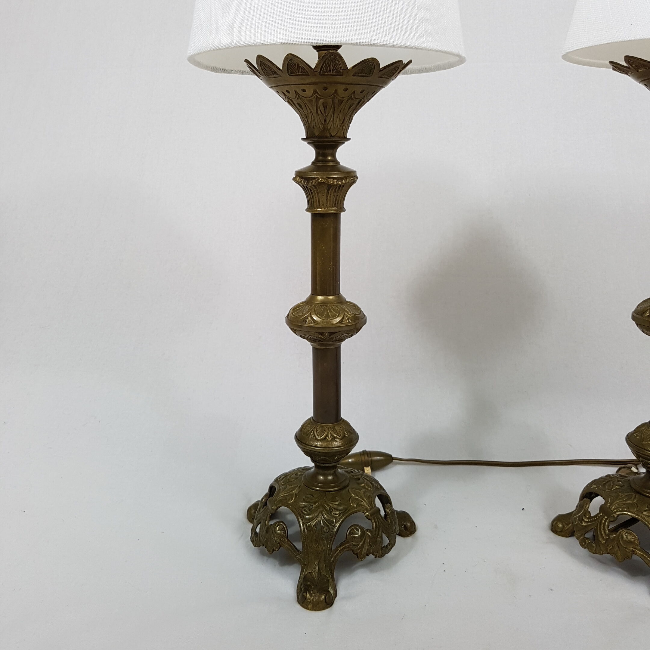 Paire de lampes de chevet