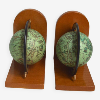 Globe bookends