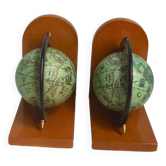 Serre-livres globes terrestres