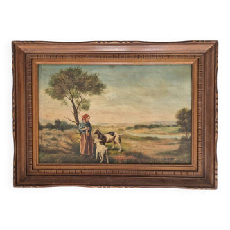 Goat painting table