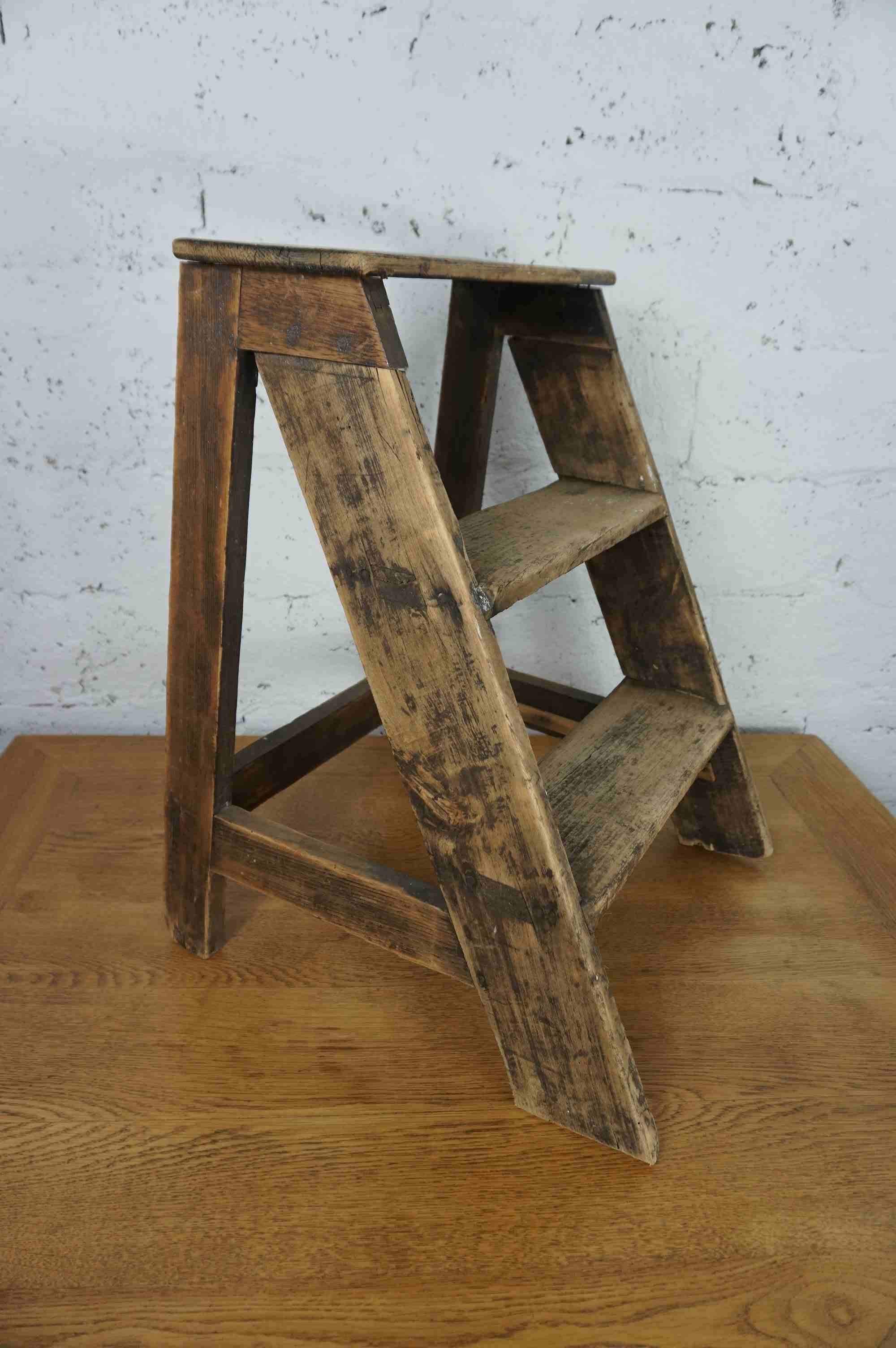 small vintage stepladder or step stool