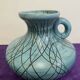 Vase à anses vintage bleu jean Austruy Despinasse