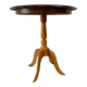 Vintage round wooden side table