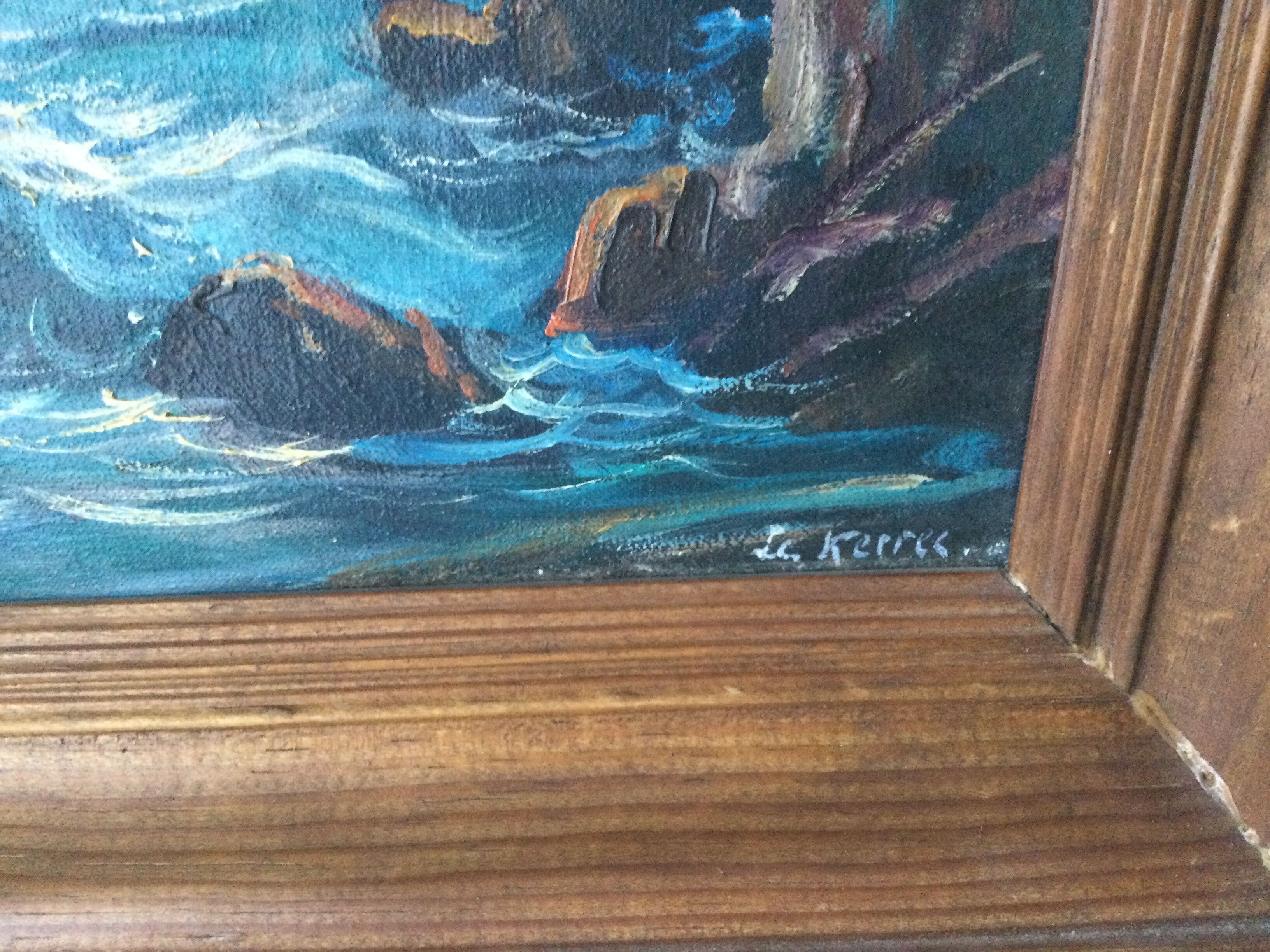 Marine signed Le Kerrec